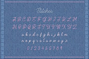 Stitches Font, a Script Font by Salt & Pepper Designs (Thumbnail 6 of 7)