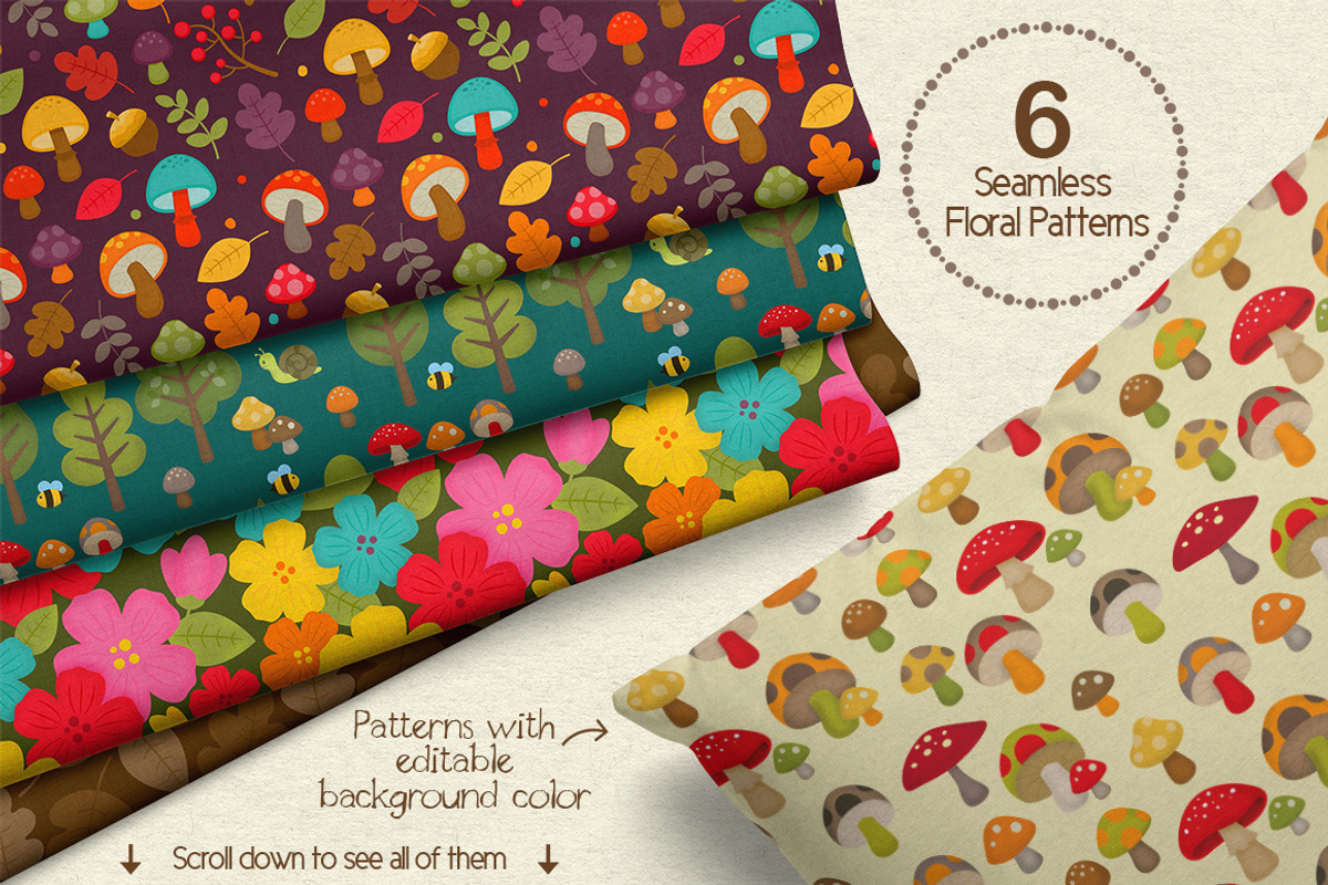Woodland Animals Design Kit, an Animal Illustration by PixelPaperPrints (Photo 7 of 9)