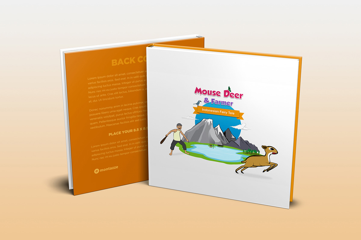 Mouse Deer and Farmer Characters, an Illustration by Creatornomic (Photo 1 of 5)