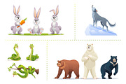 Cartoon Animals Collection, an Animal Illustration by YG Studio (Thumbnail 5 of 15)