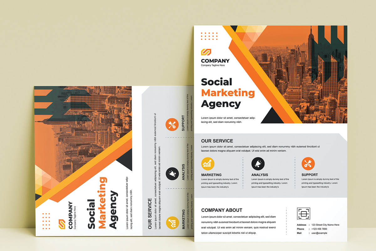 Modern Flyer Template | Creative Market