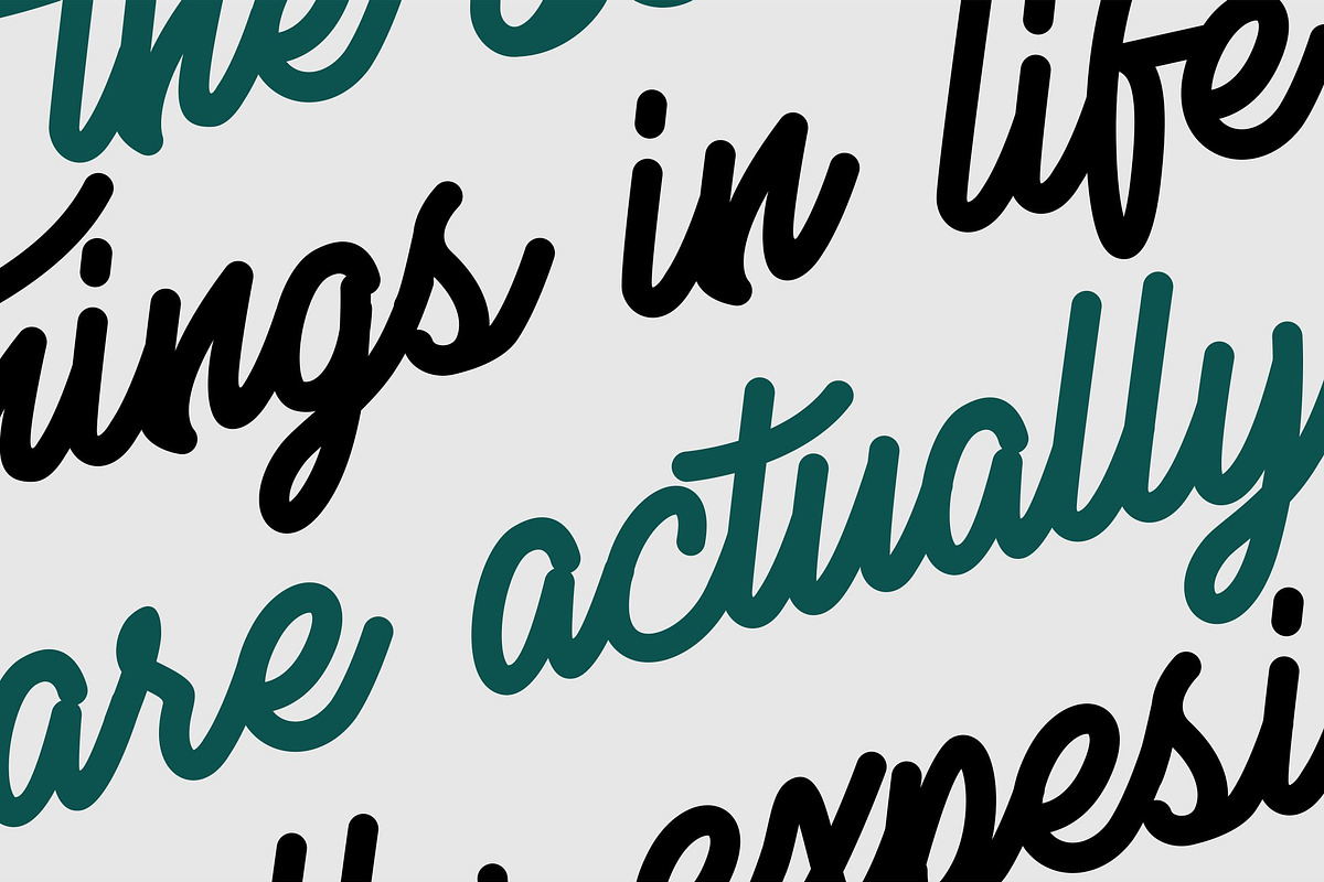Senella Script Font preview 6