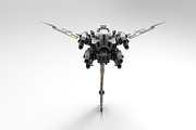 Vertical Fighter, a Cars & Vehicle 3D Model by obeyart (Thumbnail 4 of 7)
