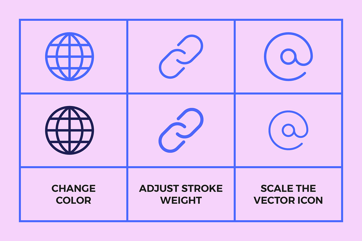 User Interface Line Icons, an Outline Icon by Abstracto-Create (Photo 2 of 9)