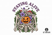 Skeleton Halloween Quote Sublimation, a Work Illustration by Dream Creation (Thumbnail 1 of 5)