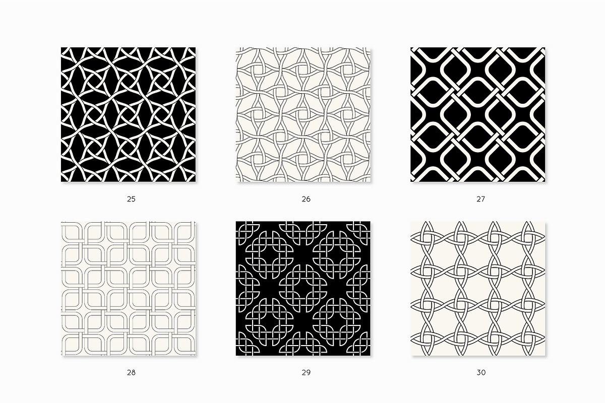 Celtic Seamless Patterns, a Pattern Graphic by Curly_Pat (Photo 7 of 11)