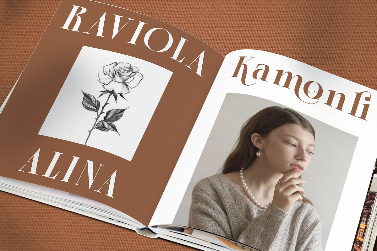 Angitra - Elegant Ligature Serif, a Serif Font by Luna Shop (Photo 11 of 11)