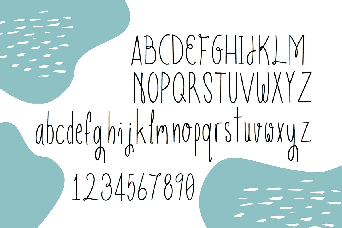 seaside vineyard font, a Script Font by dxxb studio (Photo 2 of 2)