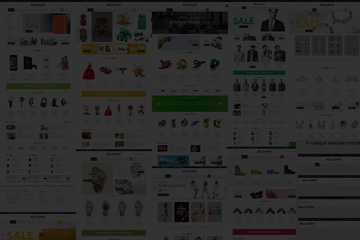 BellaShop - Ecommerce Opencart Theme, a Websites & App Template by jthemes (Photo 1 of 3)