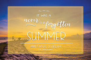 Days Of Summer Font Family