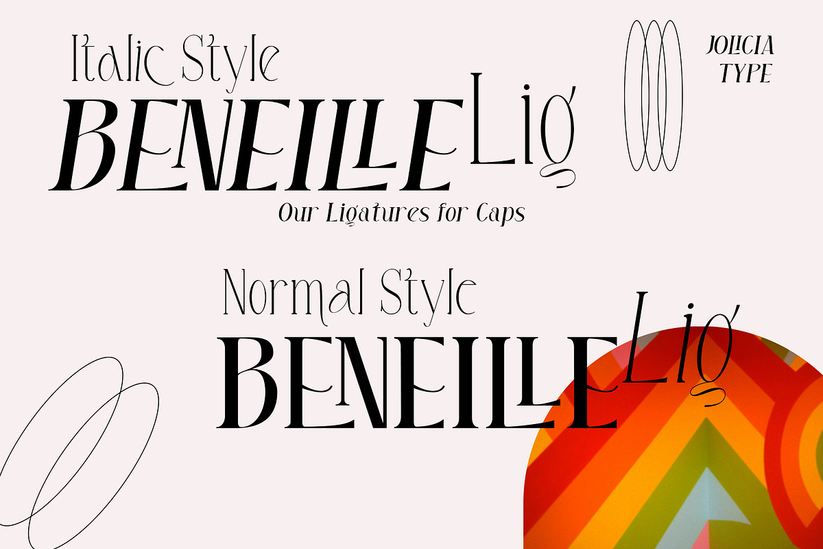 LE Buffec | 18 Font Family, a Serif Font by Jolicia Type (Photo 2 of 17)