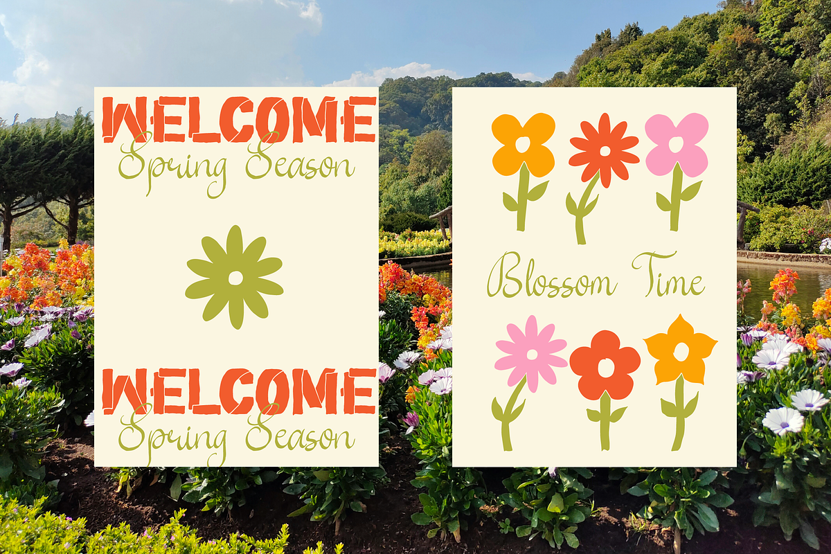 Petal Types | Fun Hand Drawn Font, a Handwritten Font by gracetype_studio (Photo 8 of 12)