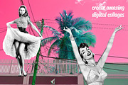 50s ADS Templates + Collage Cutouts, a Background Graphic by Pulpixel Design (Thumbnail 10 of 15)