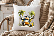 Summer Cow PNG Clipart, a Seasonal Illustration by OK Design (Thumbnail 4 of 6)