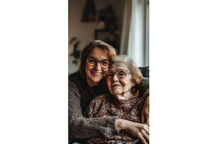 Generational family embrace, a Person Photo by Beautiful things