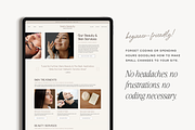 Showit Website Template | BareBeauty, a Websites & App Template by Create with Danielle (Thumbnail 2 of 5)