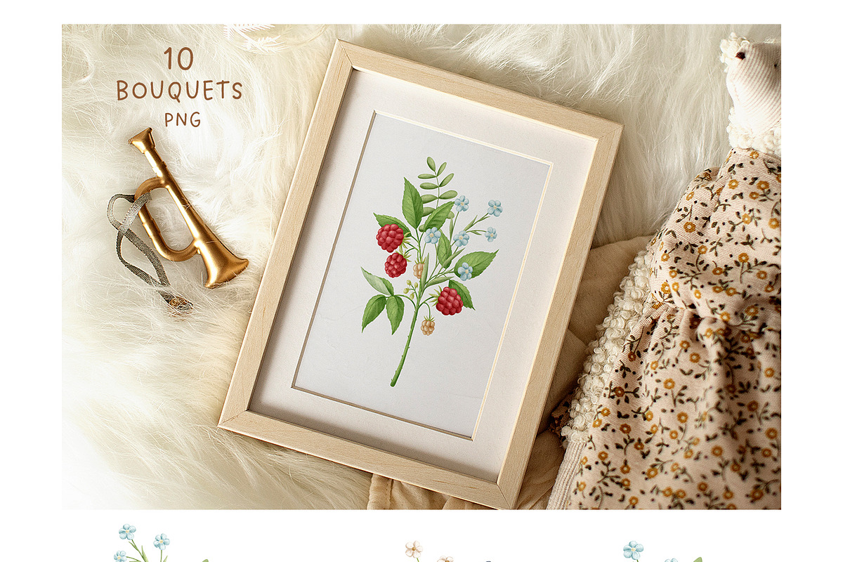 Berry Summer - kids collection, an Animal Illustration by polikarpovaart (Photo 13 of 21)