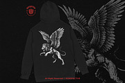 10 Bundle Dark Art Lion Wing Beast, an Illustration by Morspective (Thumbnail 4 of 7)