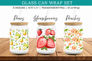 Fruity Tumbler Wrap Set of 3, a Pattern Graphic by Traveling Designer (Thumbnail 1 of 6)