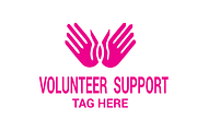 Volunteer Support Logo, a Branding & Logo Template by sologeek (Thumbnail 3 of 3)