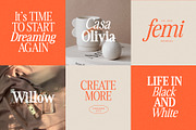 Avantime vintage serif (30 fonts), a Serif Font by supfonts (Thumbnail 3 of 13)