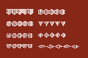 Mega Bundle! Monogram Logo Fonts, a Symbol Font by Intuisi Creative (Thumbnail 2 of 12)