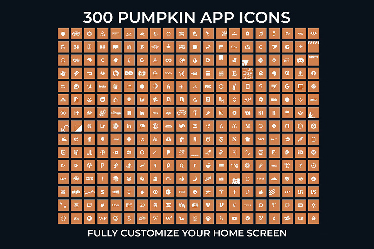 1,200 Neutral Boho iOS 14 App Icons, an Icon by A Good Design Studio (Photo 7 of 8)