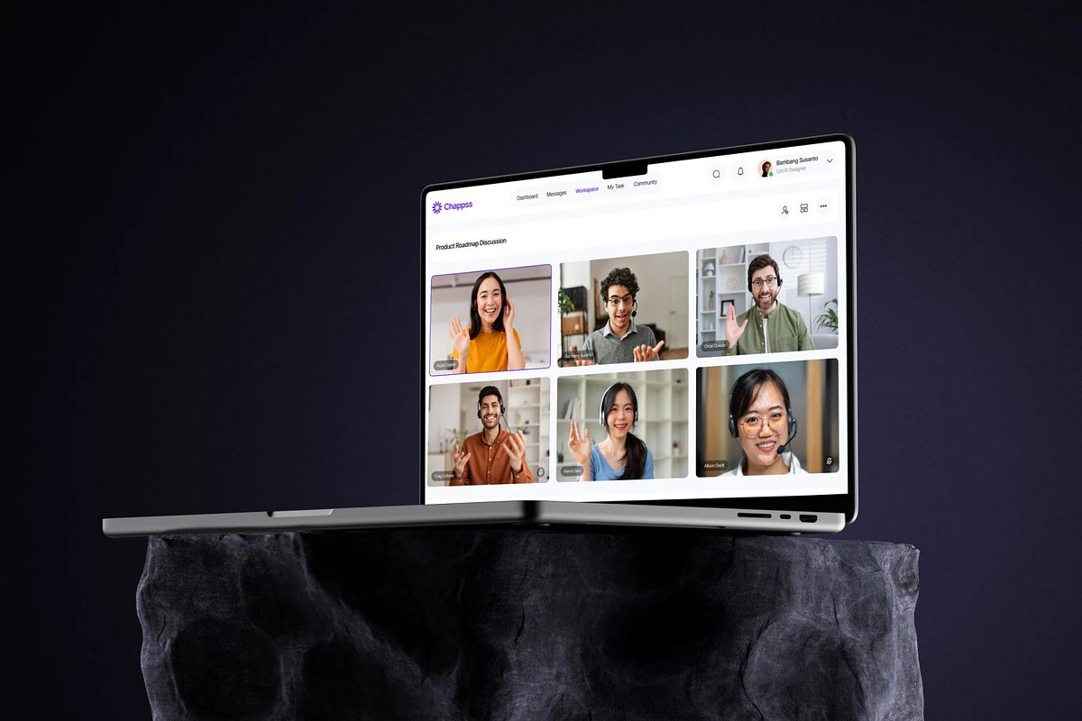Chapps Chatting Office Dekstop App, an UI Kit Template by Lumina_ui_ux202 (Photo 7 of 7)