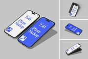 iPhone Mockup, an iPhone Mockup by seramoe (Thumbnail 1 of 5)
