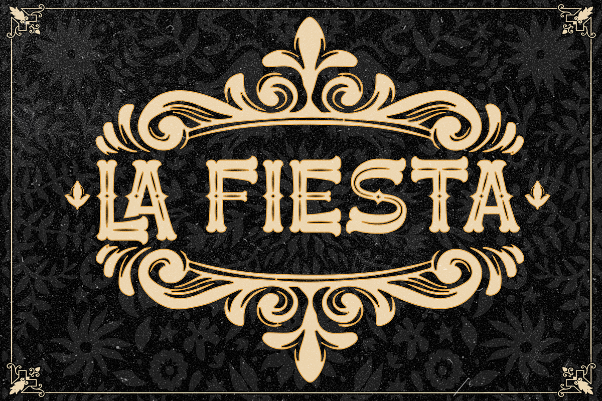 Sonarise La Fiesta – Heritage Font, a Slab Serif Font by Inviline.co (Photo 11 of 14)