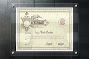 Certificate Word | PSD | AI, a Stationery Template by Curve Design (Thumbnail 2 of 3)