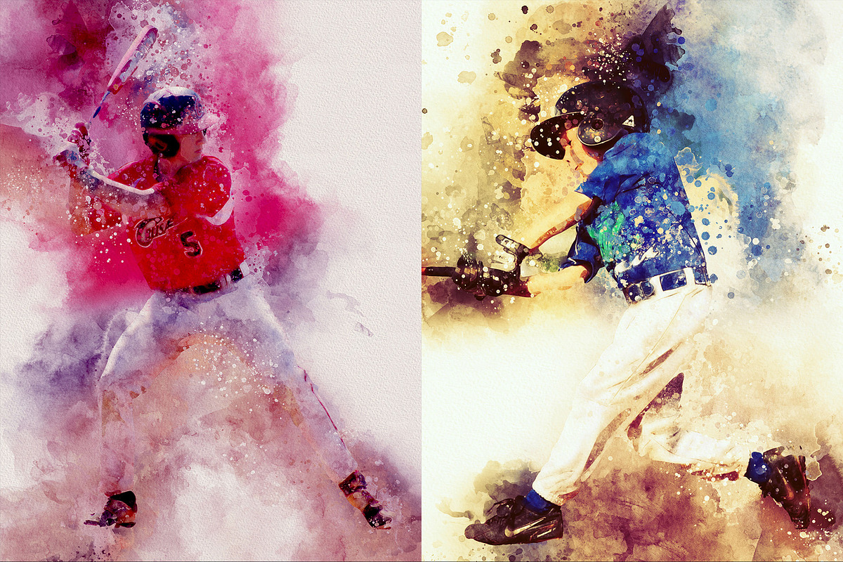 Splash Art Photoshop Action, an Action Add-On by AndriyFM (Photo 8 of 12)