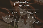 Brondia Derepina - Script Font, a Script Font by Bayuktx (Thumbnail 7 of 10)