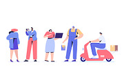 Big Vector set of people characters, a Person Illustration by Vector_Art (Thumbnail 8 of 25)