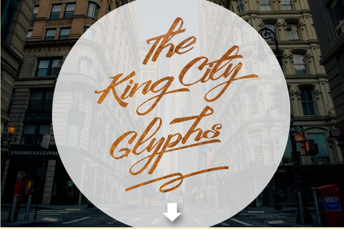 King City - Logo Type Calligraphy preview 2