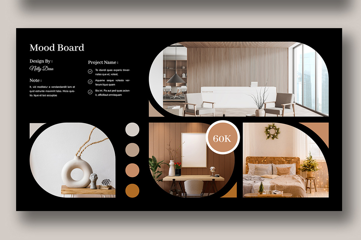 Simple Moodboard Layout, an UI Kit Template by ContestDesign (Photo 3 of 3)