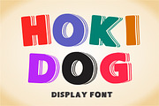Hoki Dog, a Blackletter Font by Fourteen Letter (Thumbnail 1 of 8)