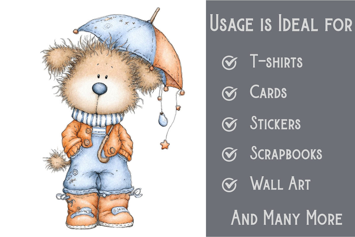 Whimsical Cute Dog Sublimation, an Illustration by Pixels.Craft (Photo 3 of 6)