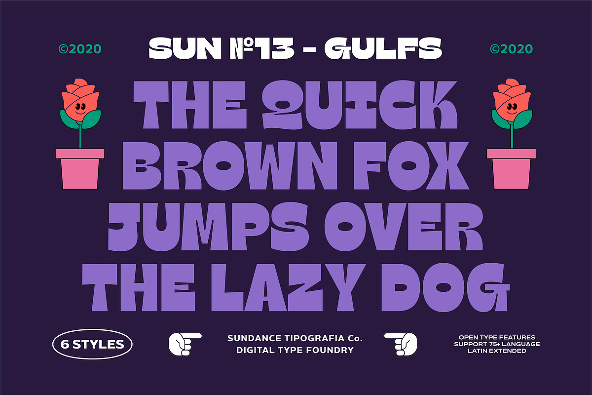 50% Gulfs Display, a Font by Sundance Tipografia (Photo 3 of 11)