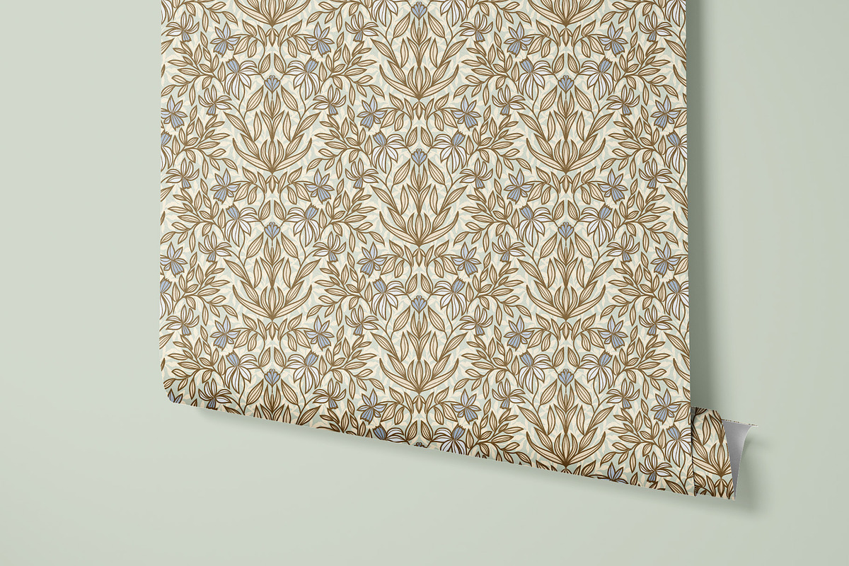 Classic Wallpaper nr 7, a Wallpaper Graphic by Bloomart Studio (Photo 5 of 6)