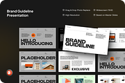 Brand Guideline PowerPoint, a Presentation Template by SquidPixey (Thumbnail 1 of 7)