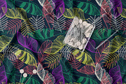 Exotic Tropical Leaves Patterns, a Pattern Graphic by StudioGlouna (Thumbnail 5 of 9)