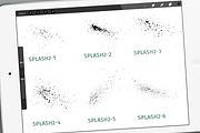 Vol2 Splash Textures for Procreate, a Brush Add-On by Studio FabianFischer (Thumbnail 2 of 3)