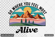 Vintage Mountain Adventure Bundle, an Illustration by Actual Pixel (Thumbnail 3 of 11)
