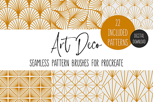 Procreate Art Deco Pattern Brushes