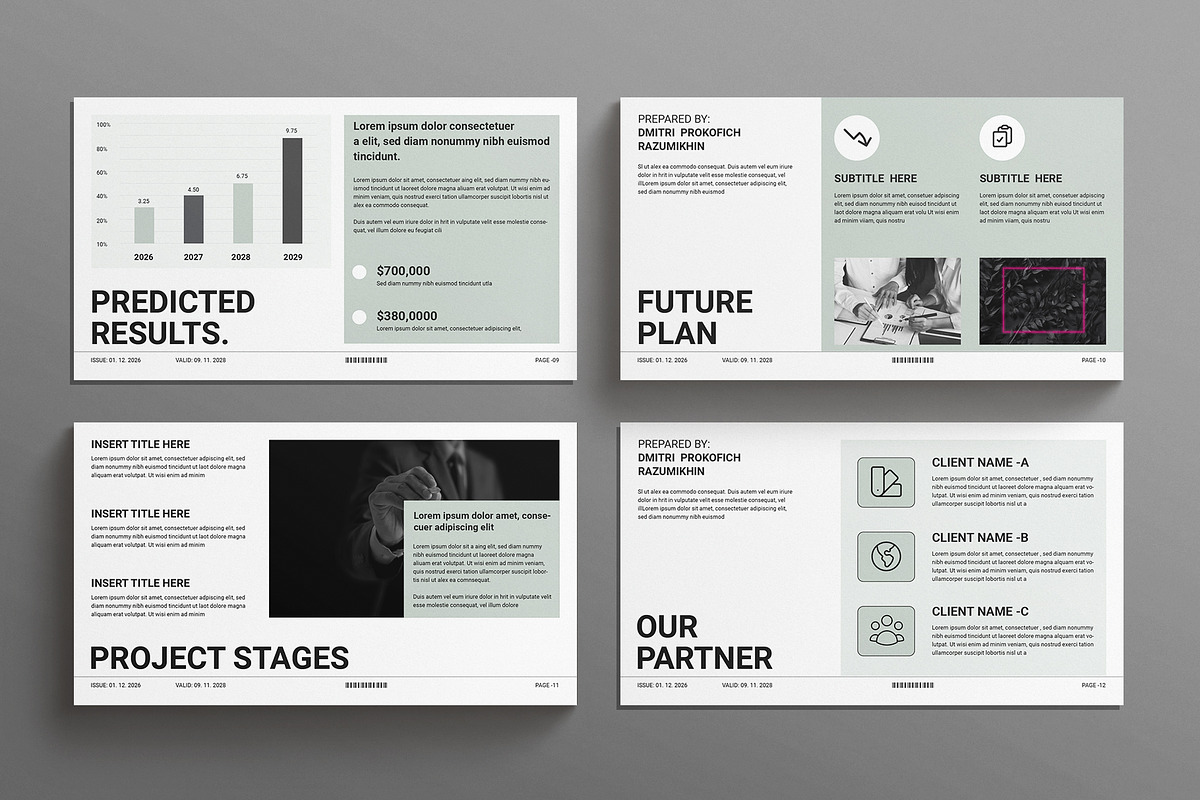 Project Proposal Presentation, a Presentation Template by E-Type (Photo 4 of 5)