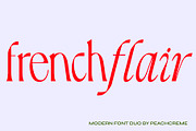 French Flair // Modern Font Duo, a Serif Font by PeachCreme (Thumbnail 1 of 10)