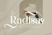 Radisa || Modern Classy Serif Font, a Serif Font by Ermedia Studio (Thumbnail 1 of 10)