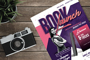 Book Launch Flyer Template, a Flyer Template by Satgur Graphic Design (Thumbnail 5 of 7)