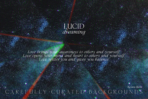 LUCID DREAMING Abstract Psychedelic